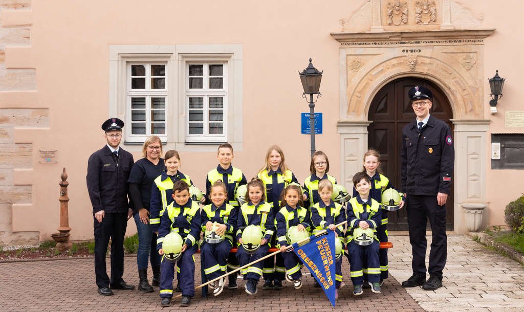 Kinderfeuerwehr im April 2024